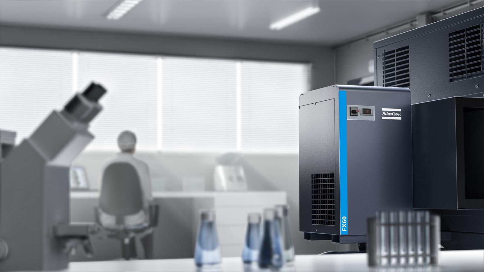 Oil-free air compressors